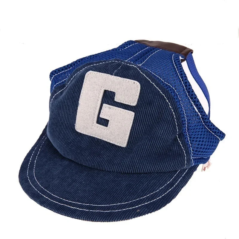 Breathable Cotton Dog Sun Hat